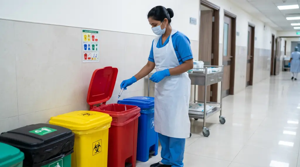 Medical Waste Segregation Medical Waste Disposal Healthcare Waste Management Biomedical Waste Segregation Safe Medical Waste Disposal